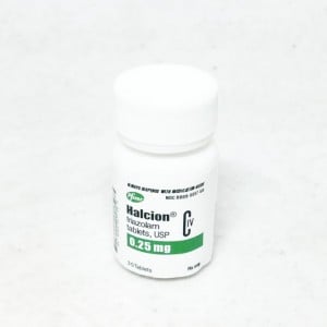 Halcion酣樂欣錠 安眠藥三唑侖30顆(藍精靈)